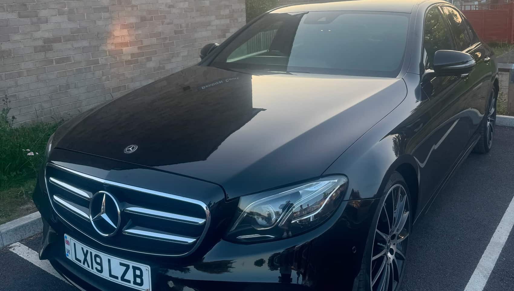 Black Mercedes-Benz E-Class